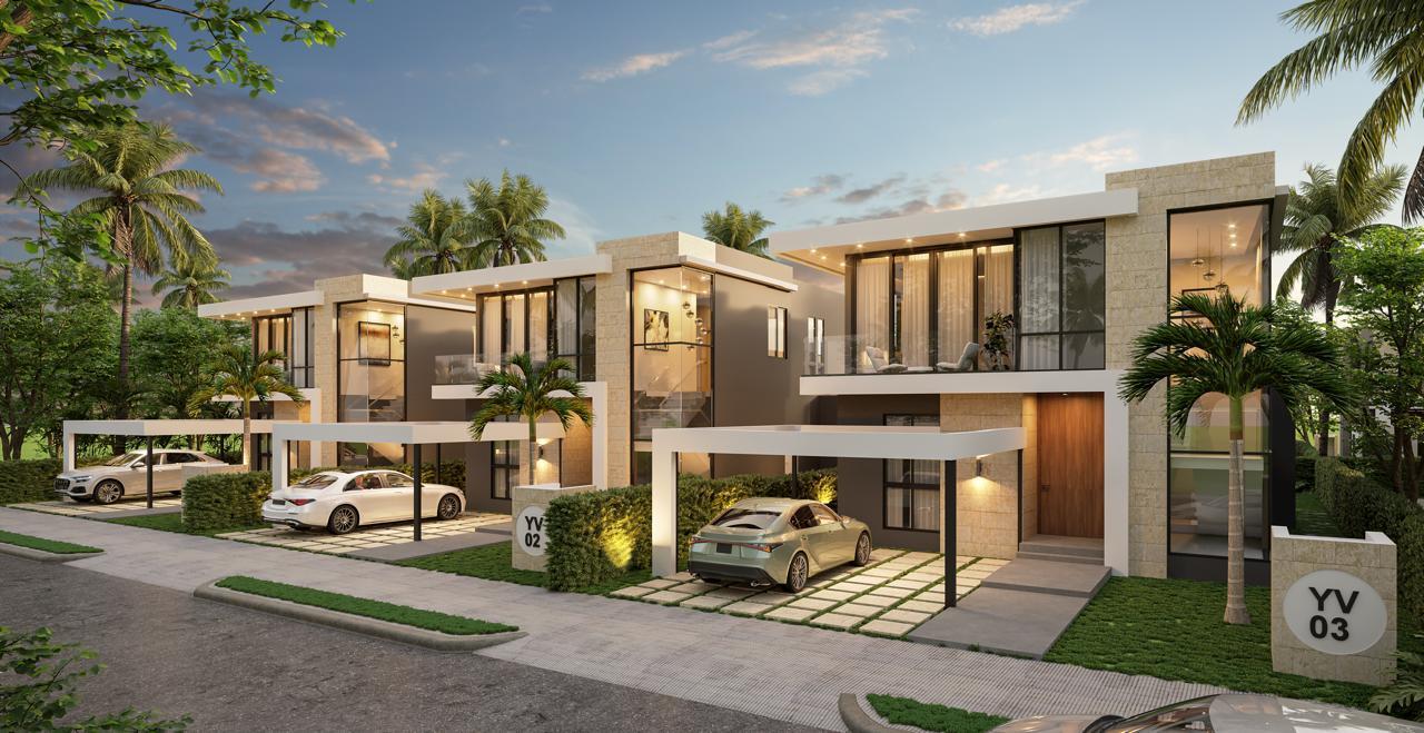Yanis Village — hilera de villas (render)